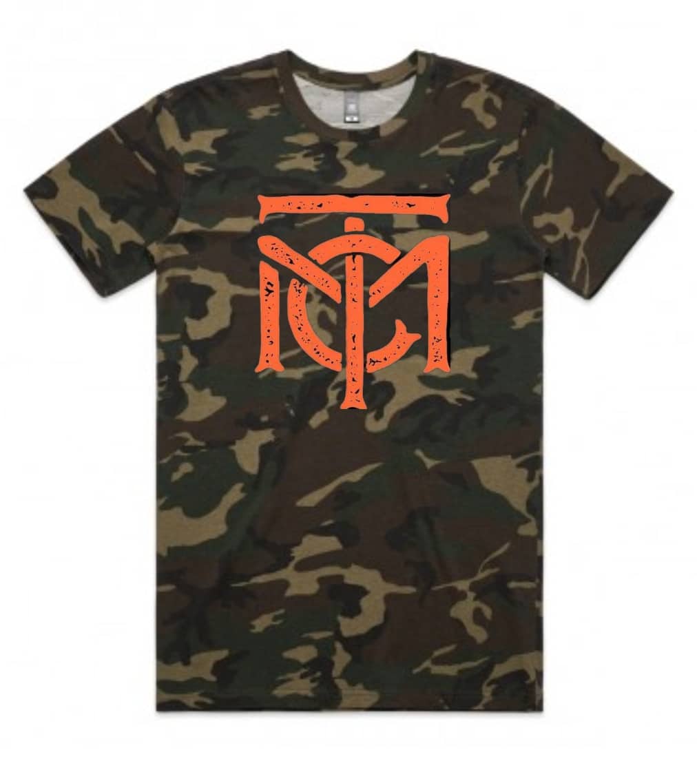 Camo/Orange TMC t-shirt